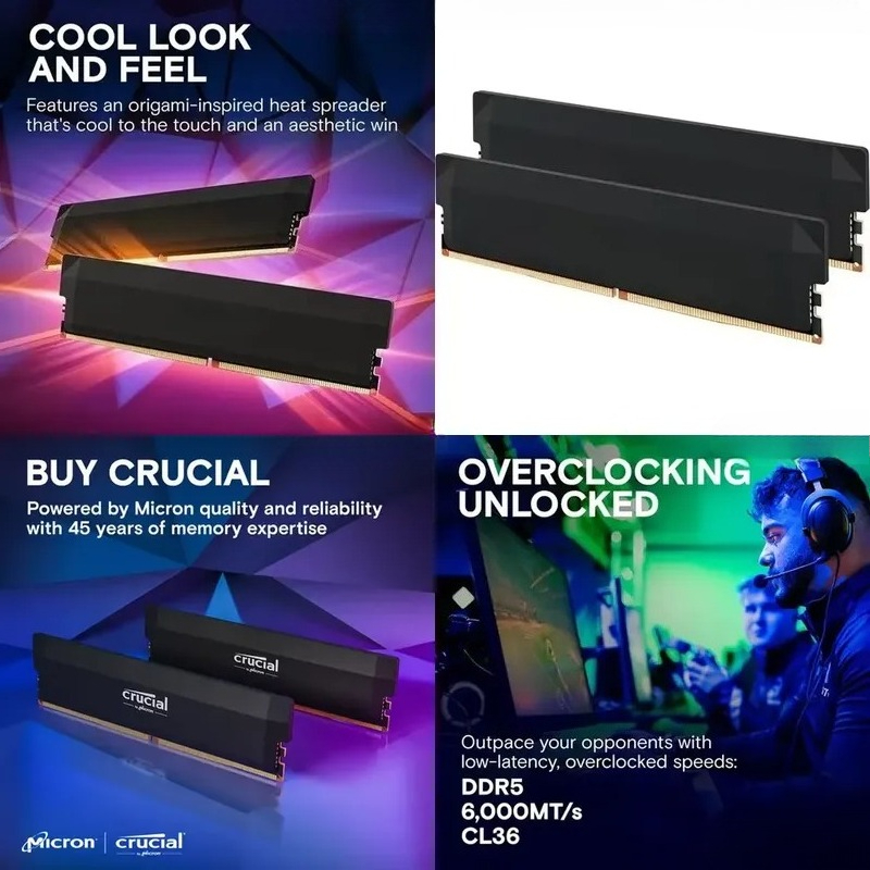 Ddr5 6000Mhz - Kit RAM AMD EXPO DDR5 32GB