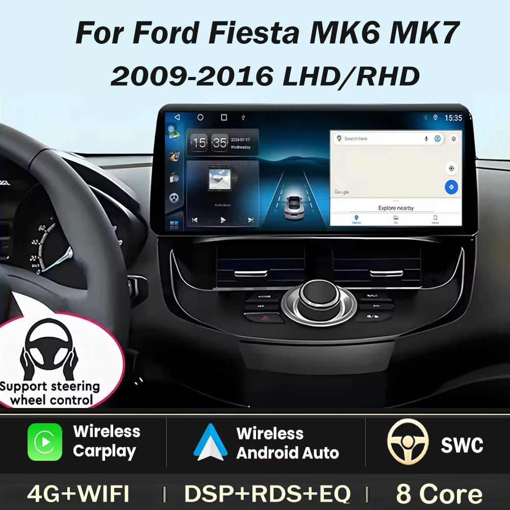 Ddr5 8Gb - 12,3 pollici - Per Ford Fiesta