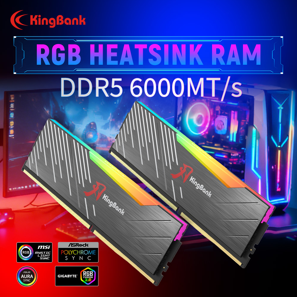 Ddr5 6000Mhz - KingBank KRRB DDR5 RGB Serie SoarBlade