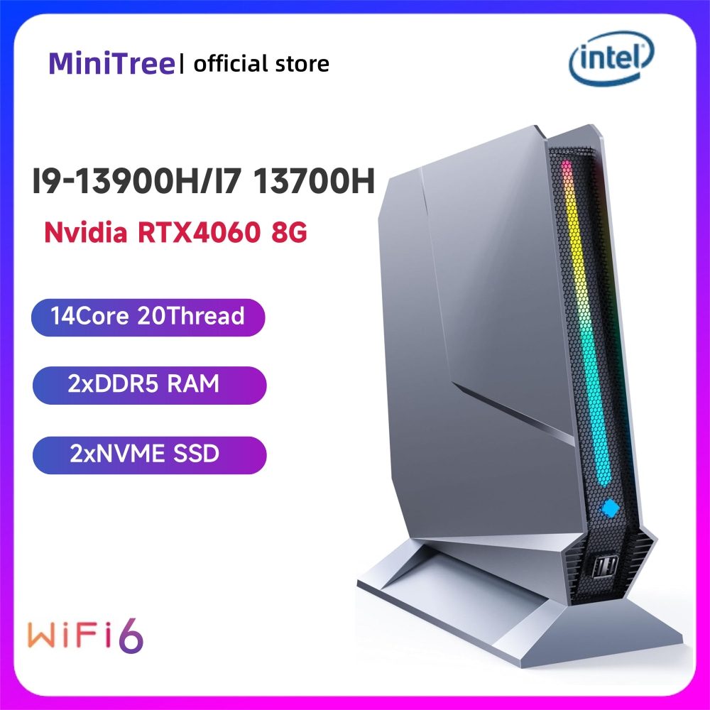 Ddr5 64Gb - Mini PC da gioco desktop con