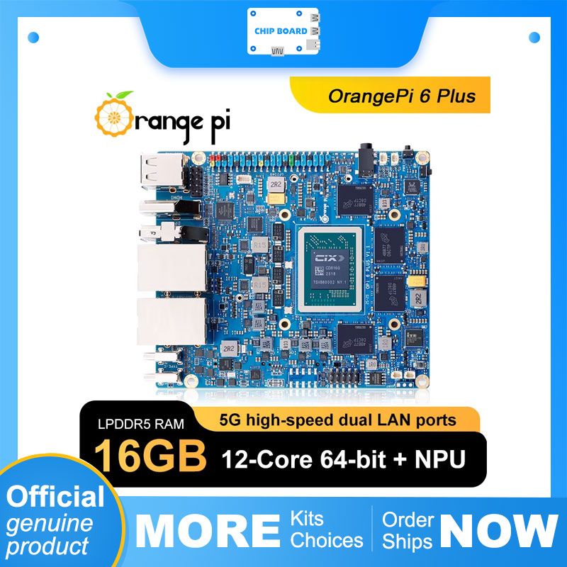 Orange Pi 6 Plus: 16 GB/32 GB  - Ddr5 32Gb recensione e prezzo